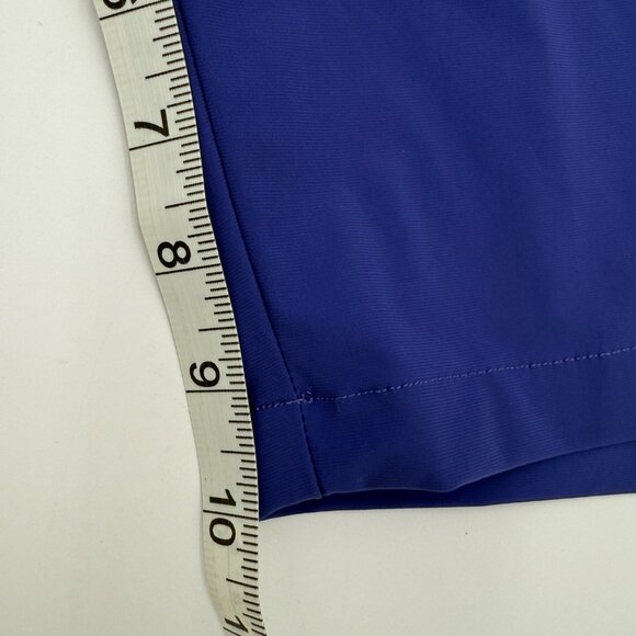 Greyson Performance Purple Golf Shorts Mens 38 10” Inseam Chino Stretch Logo - Picture 11 of 15